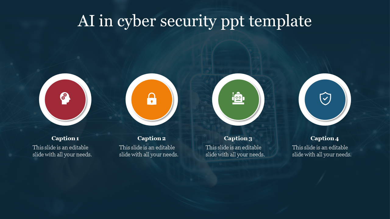 Cyber Security Presentation Template Free Download